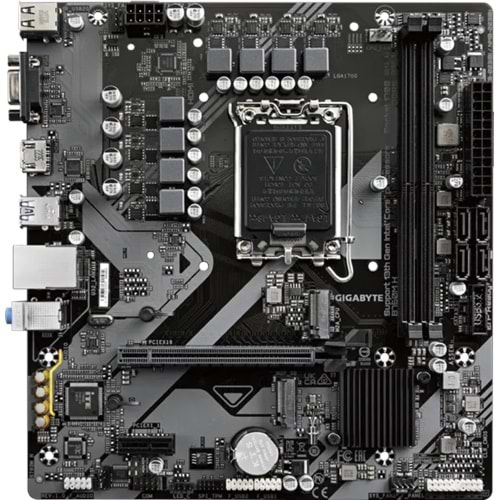 GIGABYTE B760M H DDR5 HDMI VGA MATX 1700P