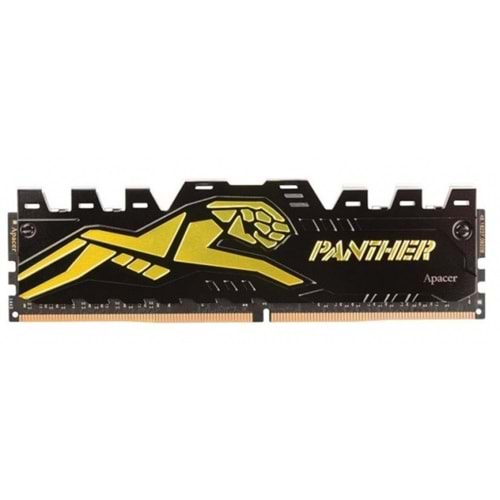 Apacer Panther Black-Gold 32GB 1x32GB 3200Mhz CL16 DDR4 Gaming Ram (AH4U32G32C2827GAA-1)