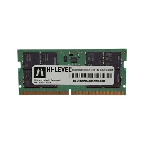 16GB DDR5 5600Mhz SODIMM 1.1 HLV-SOPC44800D5-16G