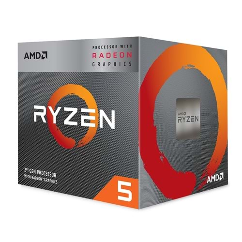 AMD RYZEN 5 3400G 3.70GHZ 65W 6MB AM4 FANLI BOX