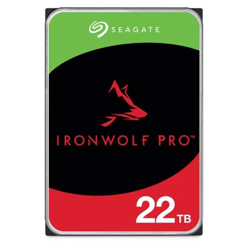 22TB SEAGATE IRONWOLF 7200 512M NAS ST22000NT001