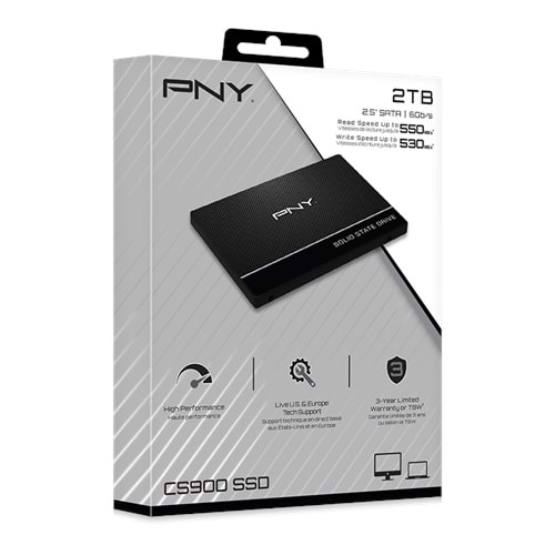 2TB PNY CS900 SSD 2,5