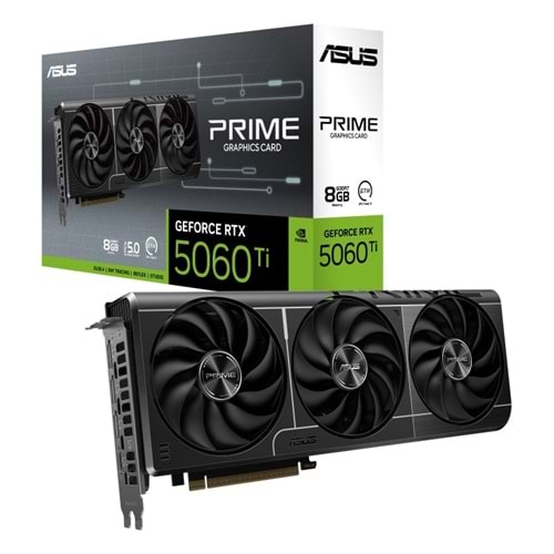 ASUS PRIME-RTX5060TI-O8G 8GB DDR7 128BIT 3xDP HDMI EKRAN KARTI