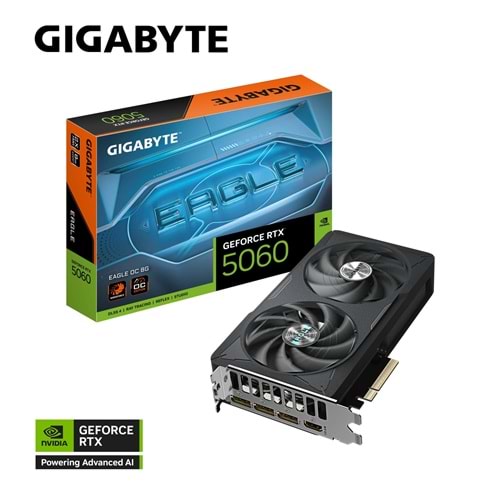 GIGABYTE 5060 EAGLE OC GV-N5060EAGLE OC-8GD 8GB GDDR7 128Bit