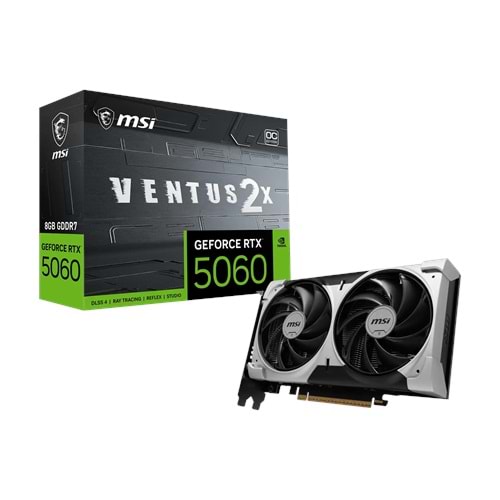 MSI GEFORCE RTX 5060 8G VENTUS 2X OC V1