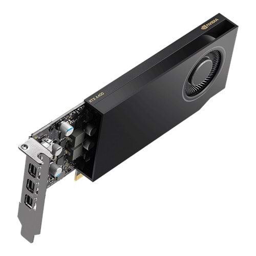 PNY RTX400 4GB DDR6 64Bit 4 xDISPLAY ÇIKIŞLI PASİF SOĞUTUCULU YAPAY ZEKA AI EKRAN KARTI (VCNRTXA400-SB)