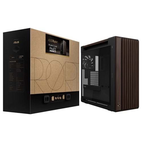 ASUS PROART PA602 WALNUT WOOD TG PWM MODERN BLACK