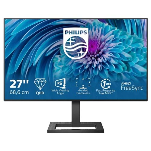 27 PHILIPS 275E2FAE/00 1MS 75HZ QHD HDMI DP