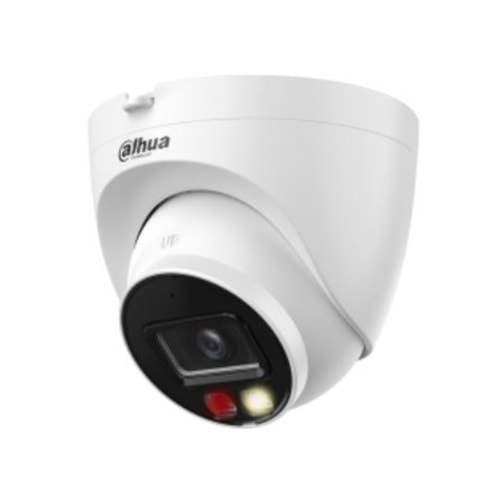 DAHUA IPC-HDW2449T-S-IL 4MP 2.8MM FULLCOLOR IP DOME KAMERA (AKILLI İKİLİ AYDINLATMA,SMD+)