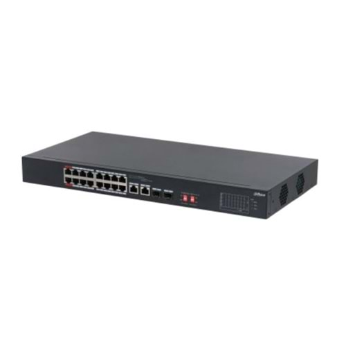 DAHUA DH-S3218-16ET-135 16 PORT 16XFE-2XGE-2XGE/SFP 135W POE SWİTCH