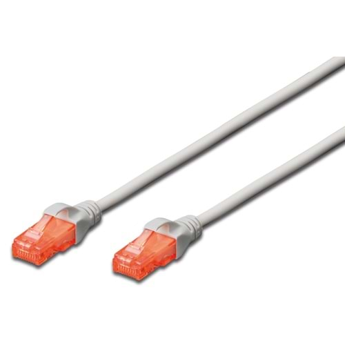 DIGITUS DK-1617-100 PATCH KABLO CAT6 GRİ 10 METRE