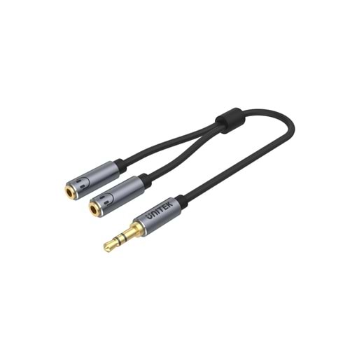 UNITEK 3.5MM AUX KULAKLIK ÇOKLAYICI Y KABLO (Y-C956ABK)