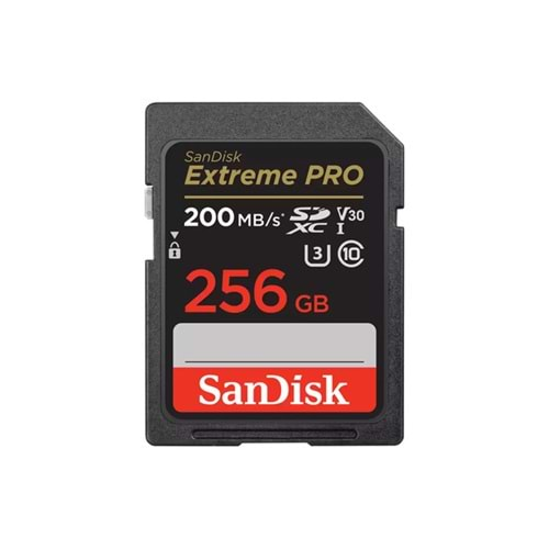 SanDisk Extreme Pro SD UHS I 256GB Card