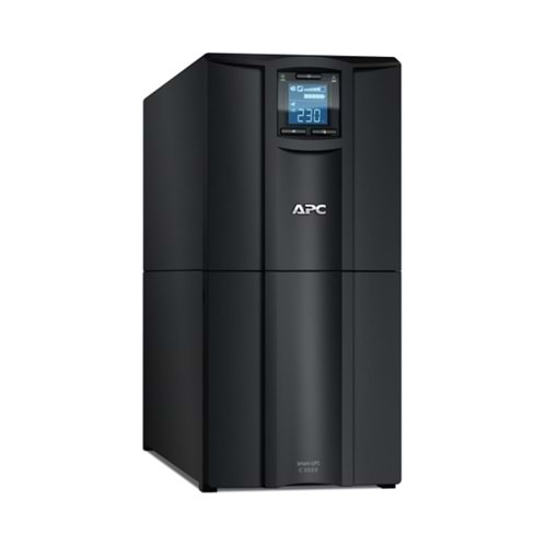 APC Smart-UPS C Line Interactive 3kVA Tower 230V 8x IEC C13+1x IEC C19 outlets USB and Serial communication AVR