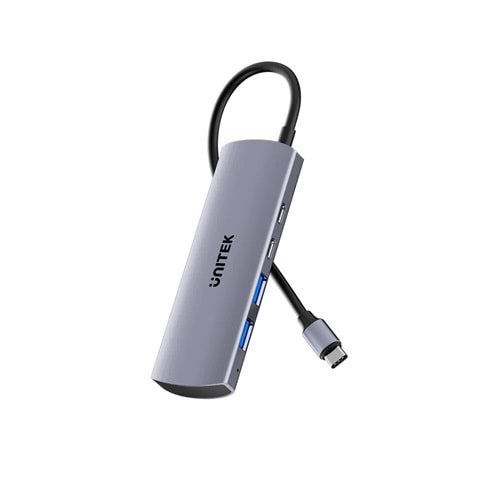 UNITEK UHUB Q4 4-IN-1 10GBPS USB-C HUB (H1112DGY01)