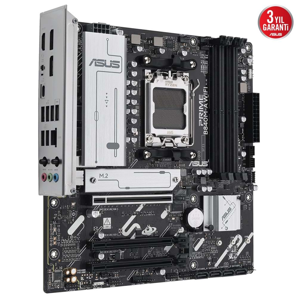 ASUS PRIME B840M-A WIFI AMD DDR5 mATX ANAKART