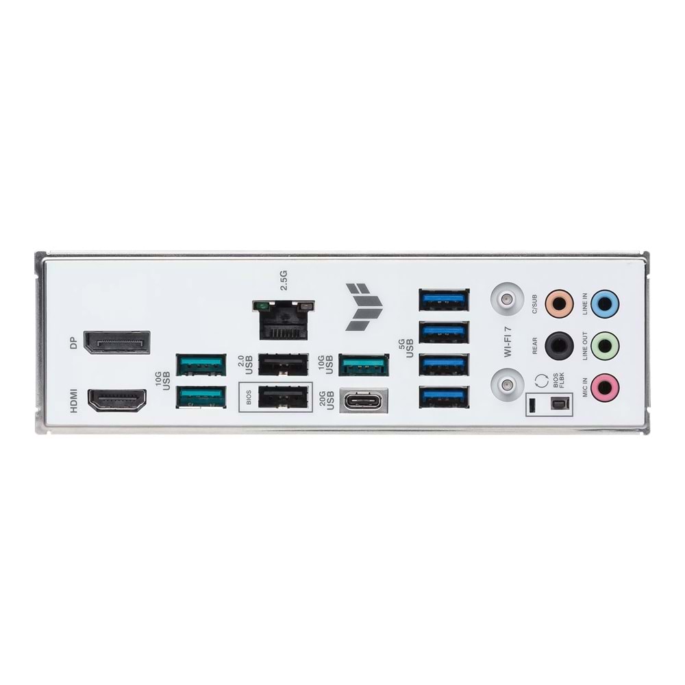 ASUS TUF GAMING B850-BTF WIFI W AM5 ANAKART