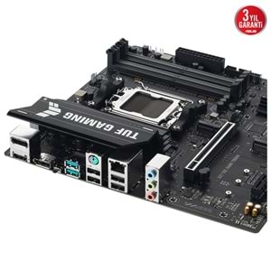 ASUS TUF GAMING A620AM-PLUS 7600MHZ(OC) DDR5 2xDP HDMI ÇİFT M2 USB3.2 AURA RGB 2.5GBİT LAN mATX