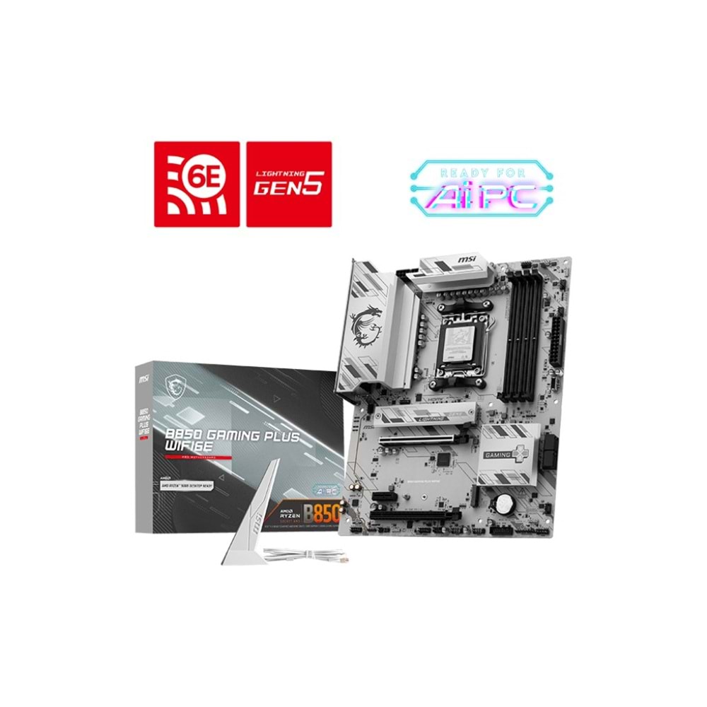 MSI B850 GAMING PLUS WIFI6E DDR5 ANAKART