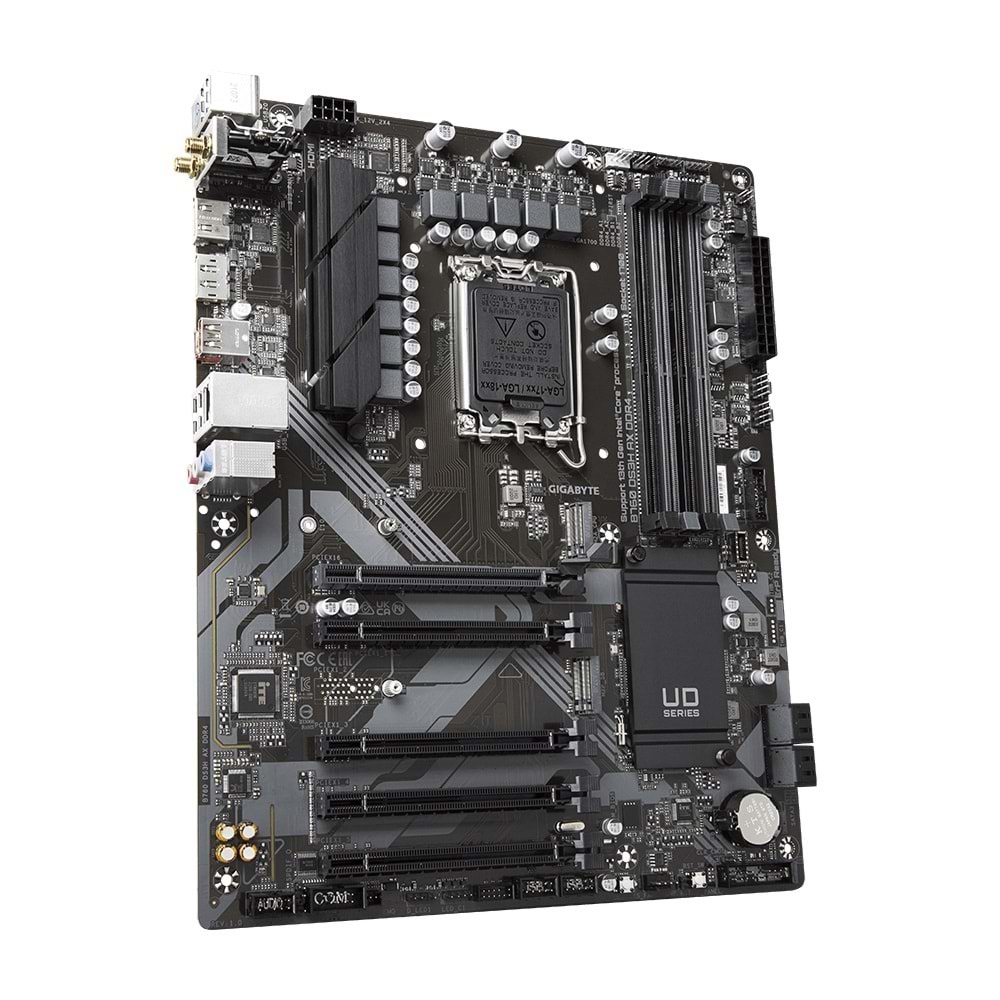 GIGABYTE B760 DS3H AX DDR4 M.2 HDMI DP ATX 1700P