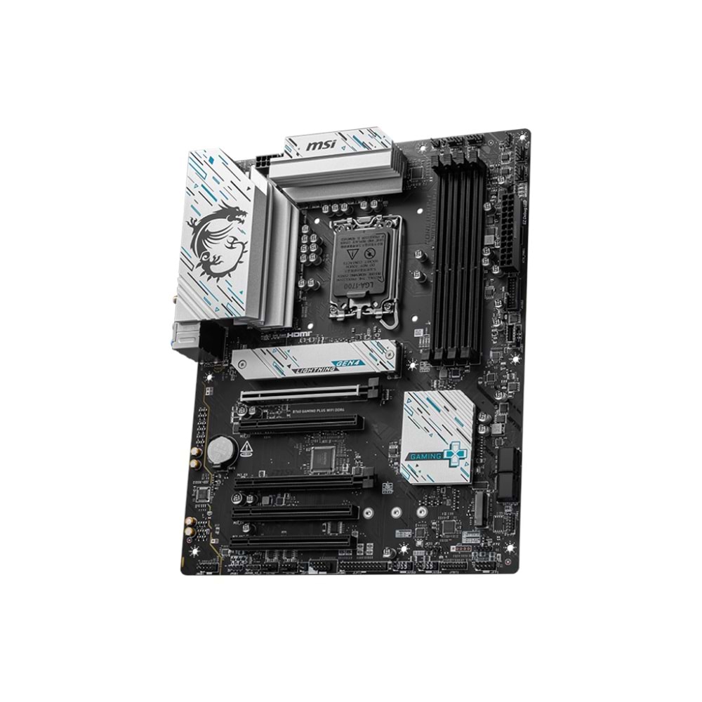 MSI B760 GAMING PLUS WIFI DDR4 M.2 ATX 1700p