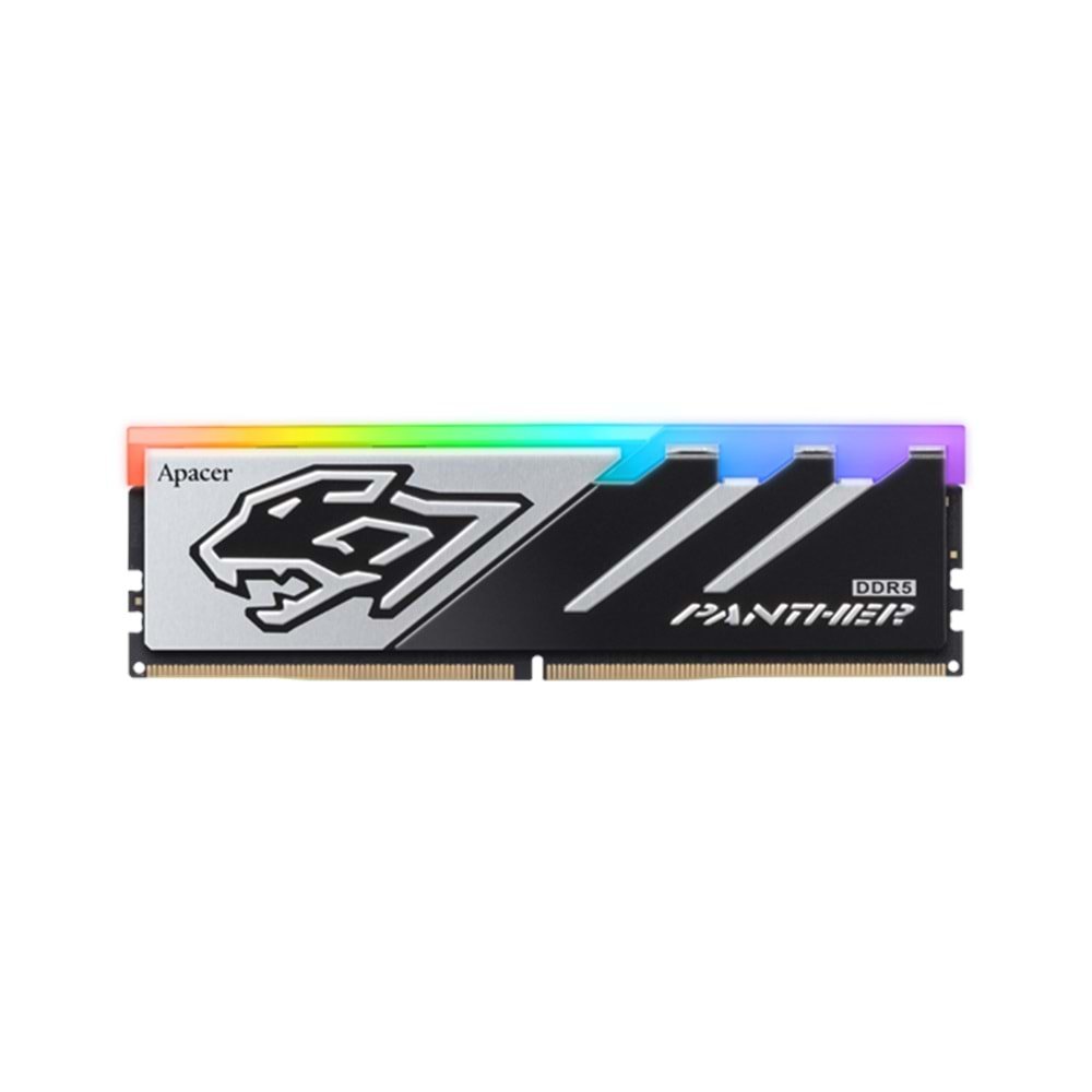 Apacer Panther RGB 16GB 1x16GB 6200MHz CL40 DDR5 Gaming Ram (AH5U16G62C5329BAA-1)