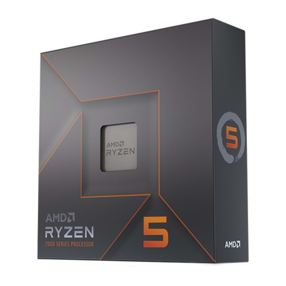 AMD RYZEN 5 7500X3D 6 Çekirdek 96MB BOX FANSIZ