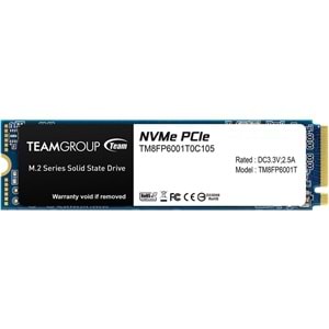 Team MP33 256GB 1600/1000MB/s NVMe PCIe Gen3x4 M.2 SSD Disk (TM8FP6256G0C101)