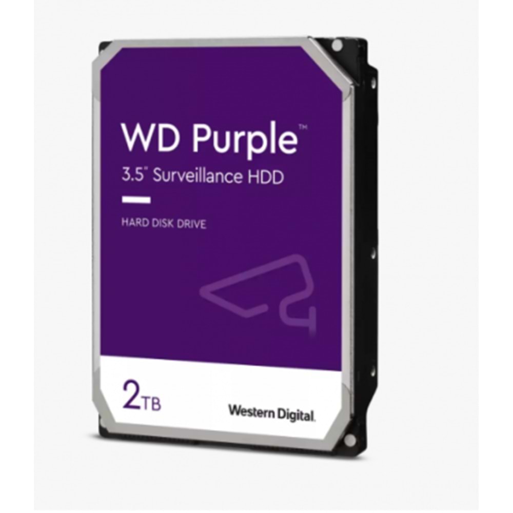 2TB WD Purple SATA 6Gb/s 64MB DV 7/24 WD23PURZ