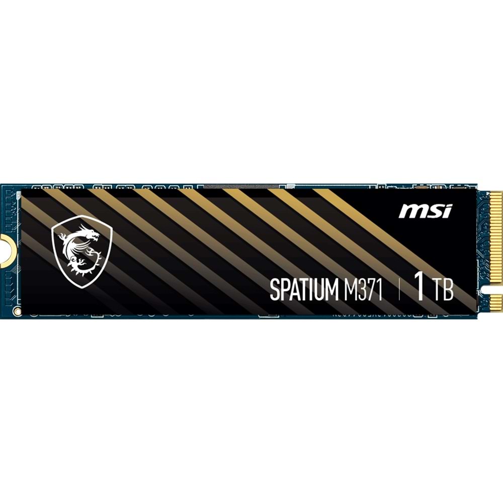 MSI SPATIUM M371 1TB PCIe Gen3x4 NVME M.2 SSD