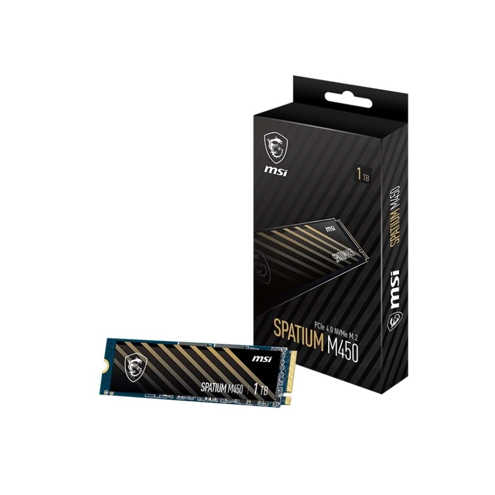 MSI SPATIUM M450 NVME M.2 500GB SSD V1