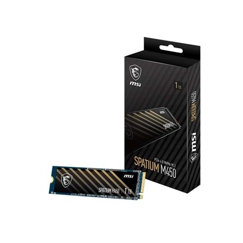 MSI SPATIUM M450 NVME M.2 500GB SSD V1
