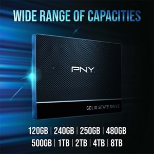 PNY CS900 250GB 535/500MB/s 2,5