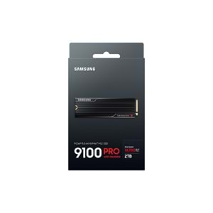 2TB SAMSUNG 9100 PRO PCIE GEN 5.0 X4 NVME 2.0 (14700/13400MB/s) HEATSINK MZ-VAP2T0CW
