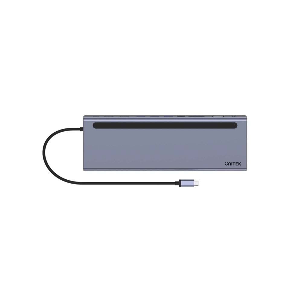 UNITEK USB-C 11in1 UNIVERSAL DOCKING STATION MST DESTEKLİ (D1022B)