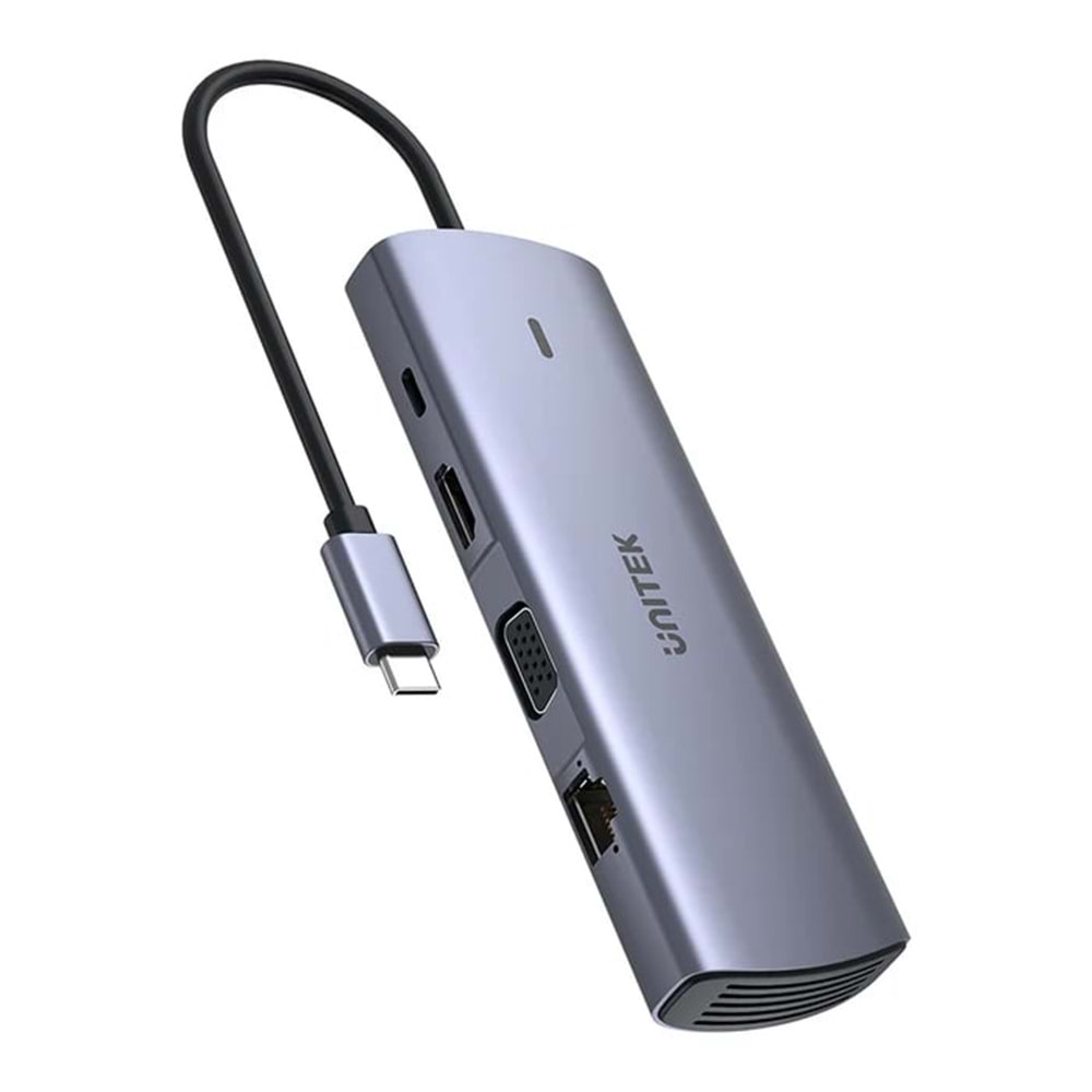 UNITEK USB-C 9 IN 1 UNIVERSAL DOCK STATION (D1113A)