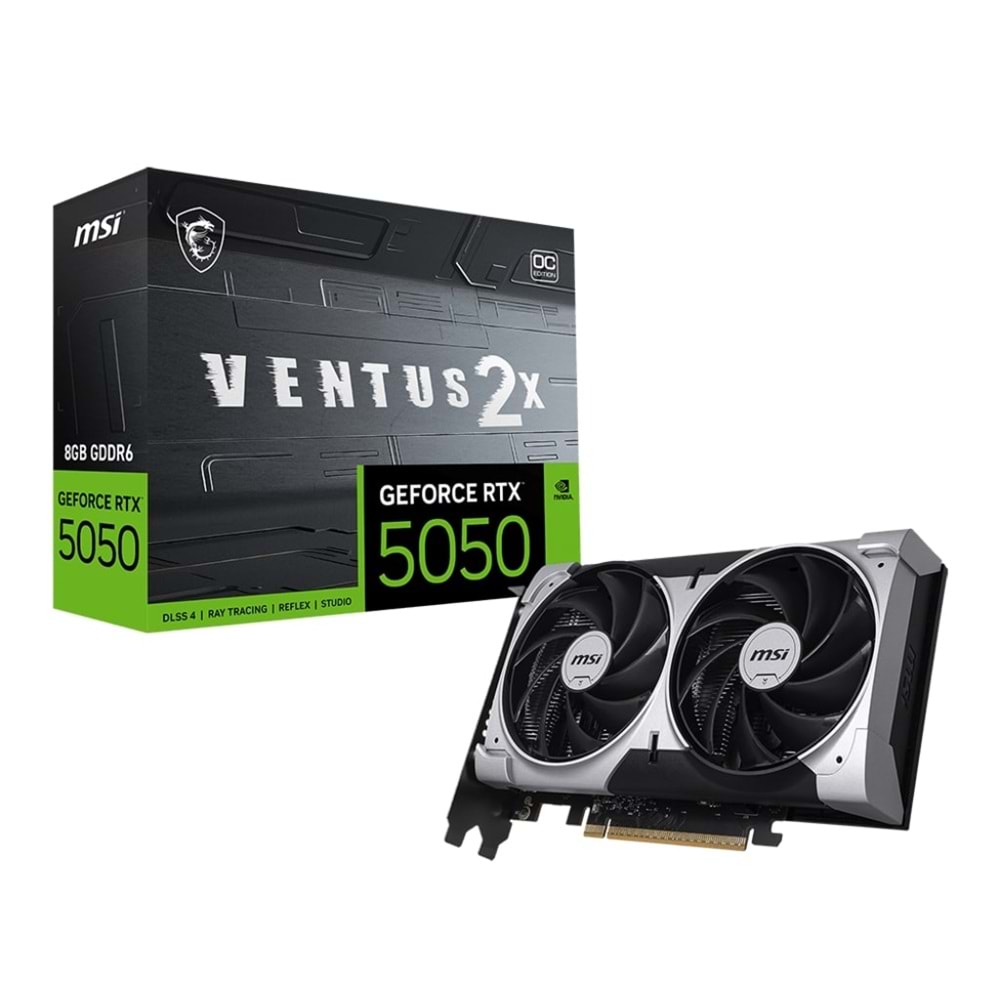 MSI GEFORCE RTX 5050 8G VENTUS 2X OC