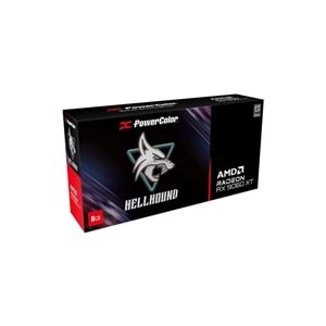 POWERCOLOR HELLHOUND RX9060XT 8GB GDDR6 (RX9060XT 8G-L/OC) EKRAN KARTI