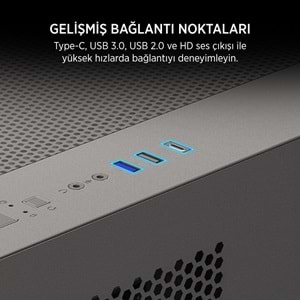 James Donkey Stark S700 3xARGB Temperli Cam 650W 80+ Bronze mATX Siyah Gaming (Oyuncu) Kasa
