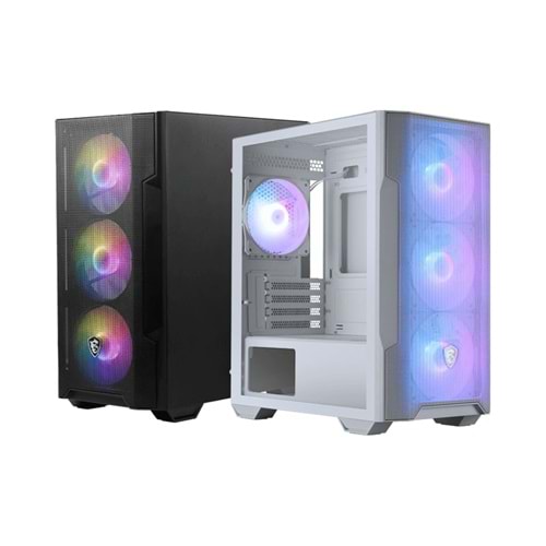 MSI MAG FORGE M100R 4X 120MM ARGB BEYAZ KASA