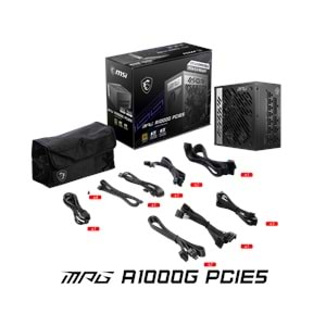 MSI MPG A1000G PCIE5 1000W 80+ GOLD POWER SUPPLY