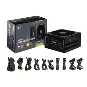 MSI MAG A850GLS PCIE5 850W 80+ GOLD FULL MODÜLER