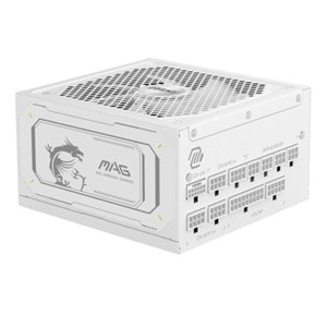 MSI MAG 1000GL PCIE5 WHITE 1000W 80+ GOLD POWER