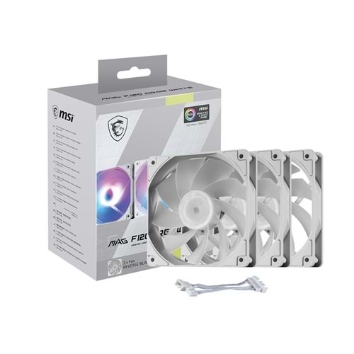 MSI MAG F120 ARGB WHITE-3RW BEYAZ KASA FANI