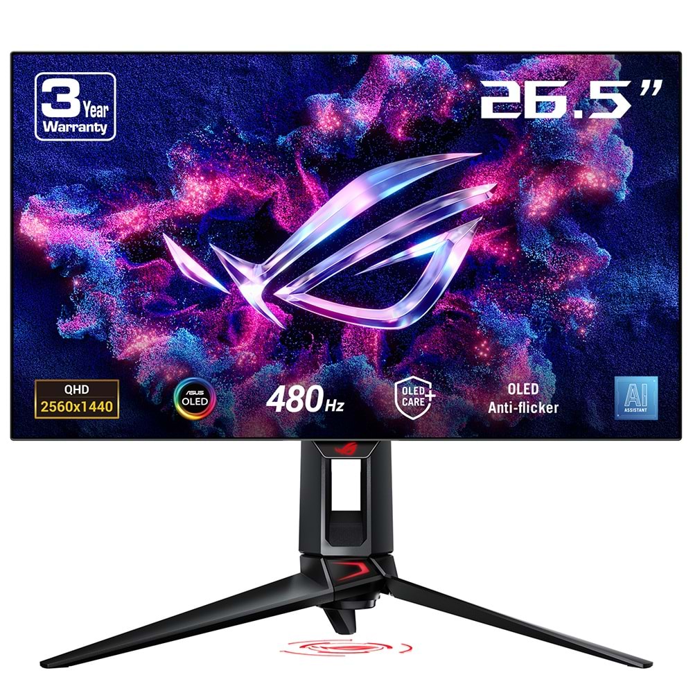 26.5'' ASUS ROG SWIFT PG27AQDP 480HZ 0.03MS 2K GTG %135 sRGB