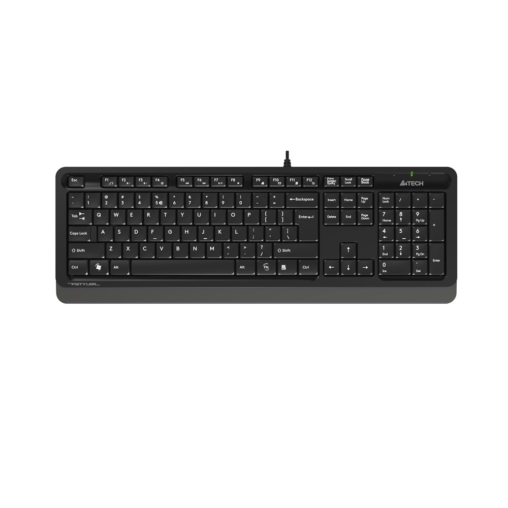 A4 TECH FK10 FN-MULTİMEDYA Q KLAVYE USB GRİ