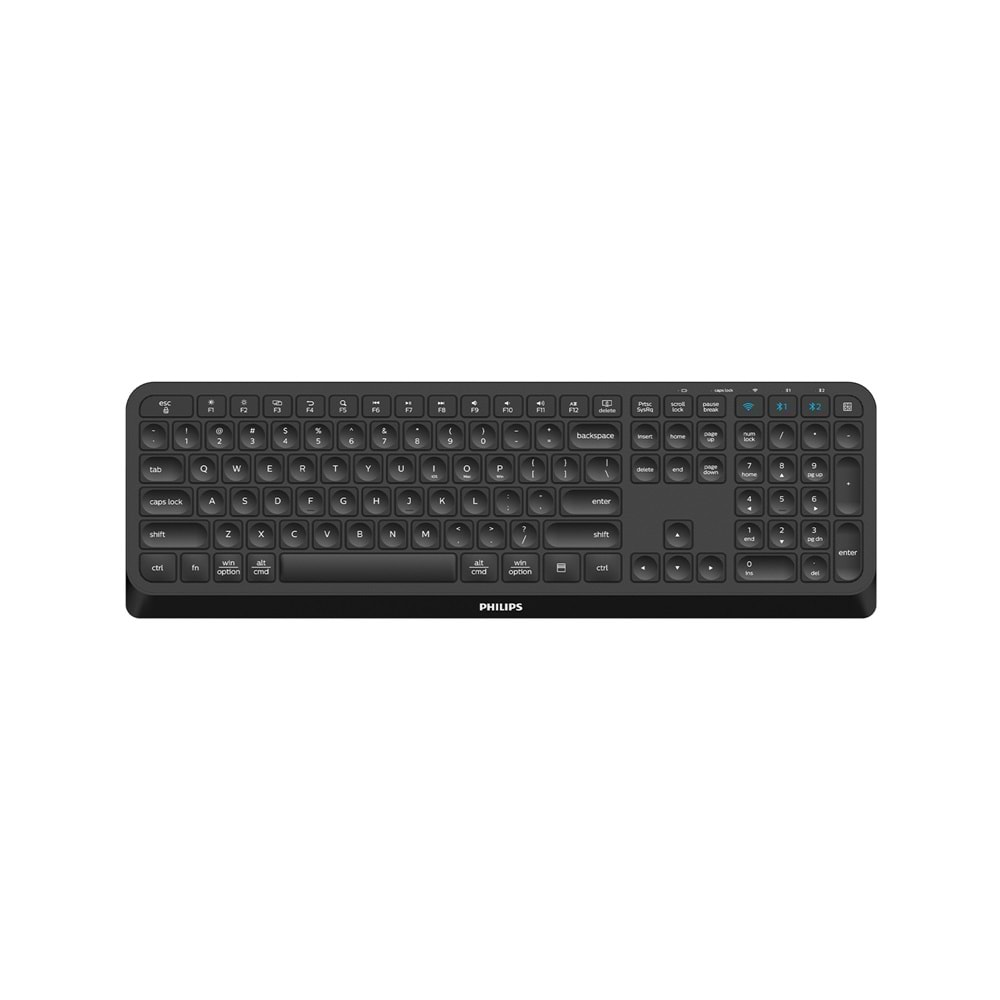 PHILIPS KABLOSUZ BLUETOOTH KLAVYE SPK6407B SİYAH