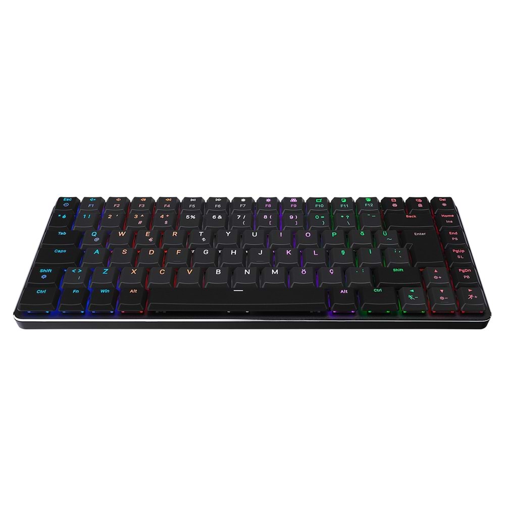 RAMPAGE GRANITE SİYAH/GRİ RED SWİTCH KLAVYE
