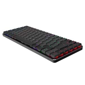 RAMPAGE GRANITE SİYAH/GRİ RED SWİTCH KLAVYE