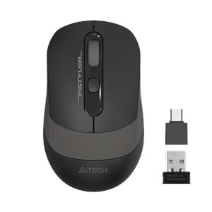 A4 TECH FG10CS OPTIK MOUSE SILENT GRİ 2000 DPI